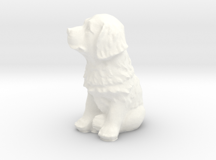 Puppy 3d printed 