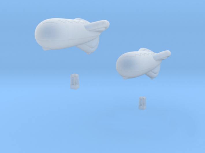 Caquot Type R Observation Balloon Two-Pack 3d printed 