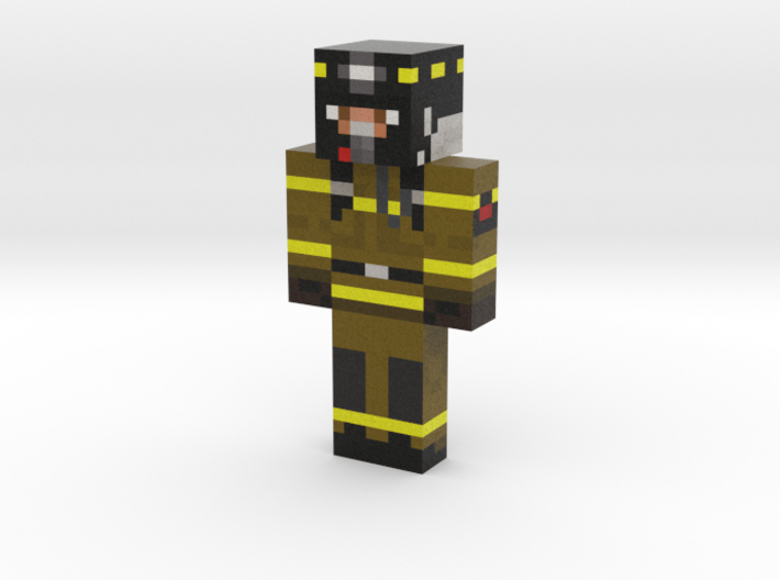 ZeFireFighter | Minecraft toy 3d printed 