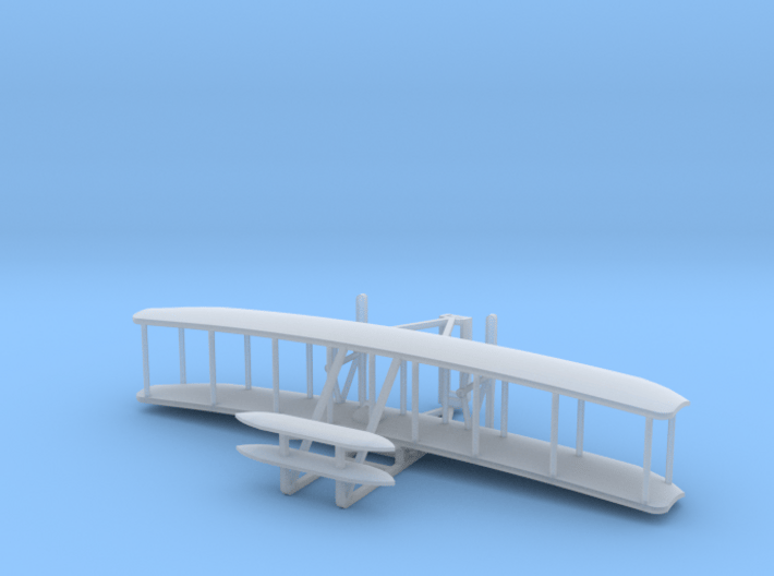 Wright Flyer - Zscale 3d printed 