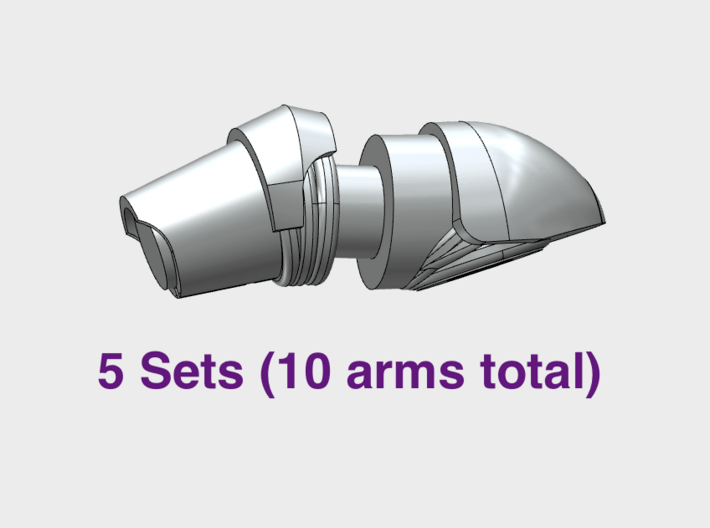 Gen:4 Maximus - Adjustable Arms 3d printed