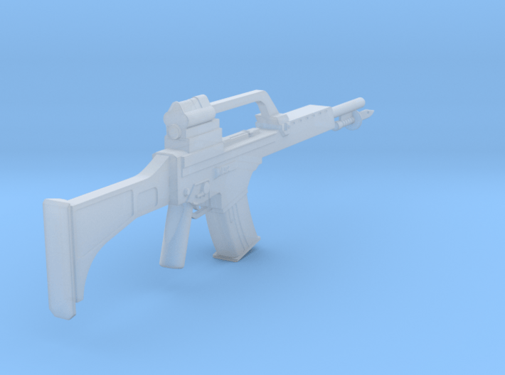 1:6 Heckler and Koch G36 with Bayonet 3d printed