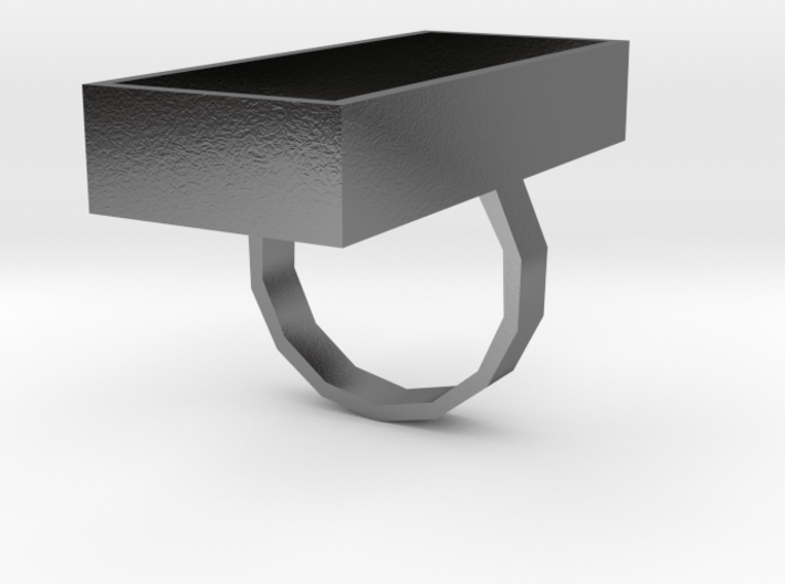 Lines RIng 3d printed 