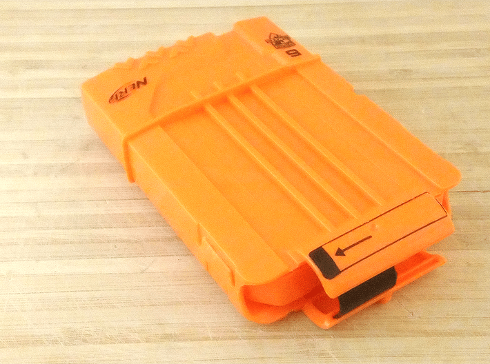 Anti-Jamming Plate (10 Pieces) for Nerf Magazines 3d printed 