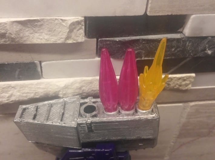 TF WFC Siege - Shockwave Feet Extensions 3d printed 