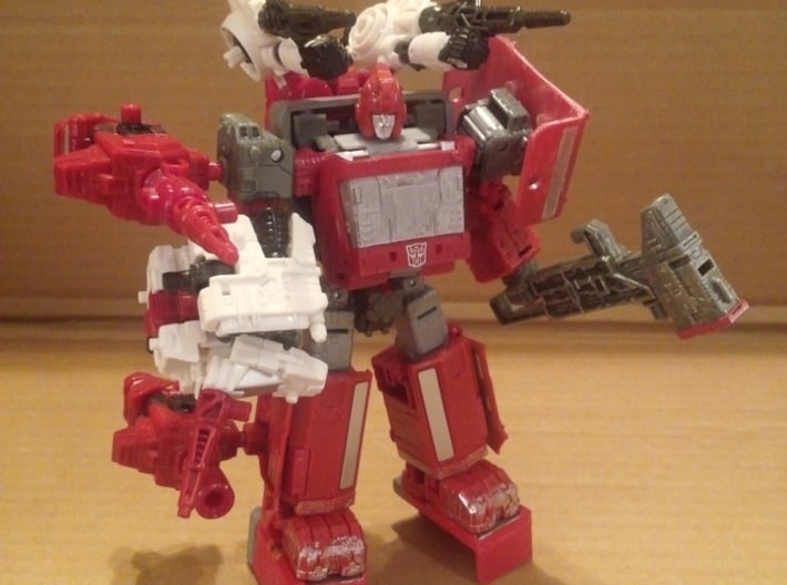 TF WFC Siege - Ironhide Full Earth Mode Kit 3d printed 