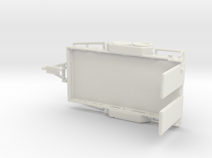O Scale Car Trailer 3d printed This is a render not a picture