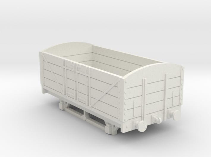 L&BR Open Wagon w/ Buffers OO Scale 3d printed 