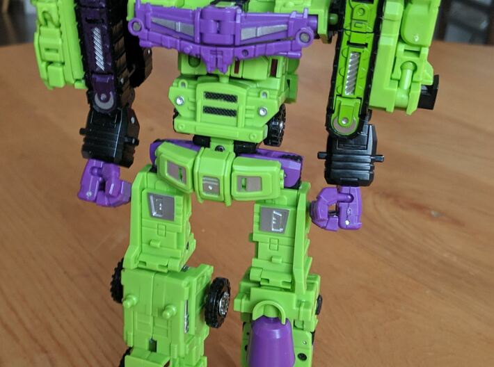 DX9 (MFT) Hulkie heel piece for improved stability 3d printed