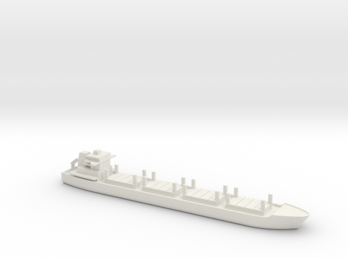 1/1250 Scale Dry Stores Cargo Ship 3d printed 