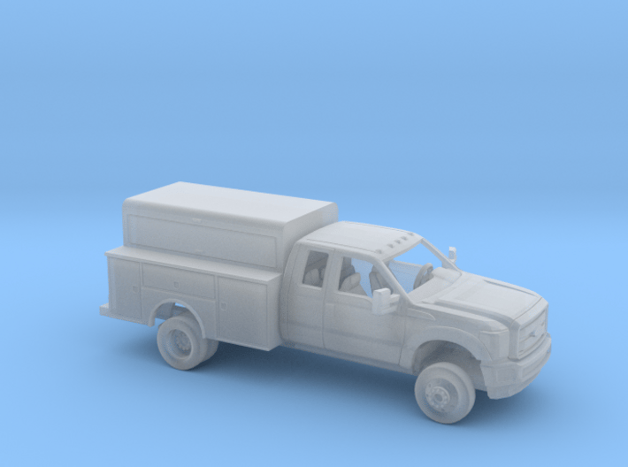 1/87 2011-16 Ford FSeriesExt Cab Encl Utillity Kit 3d printed 