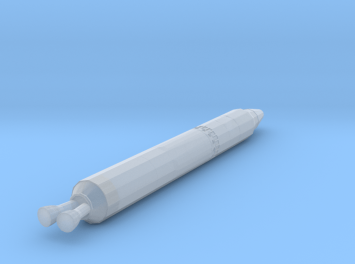 Miniature Titan II Nuclear Deterrent Missile - 10c 3d printed 