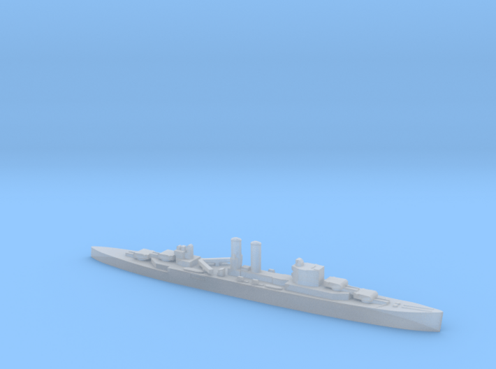 HMS Surrey 1:1800 WW2 proposed cruiser 3d printed