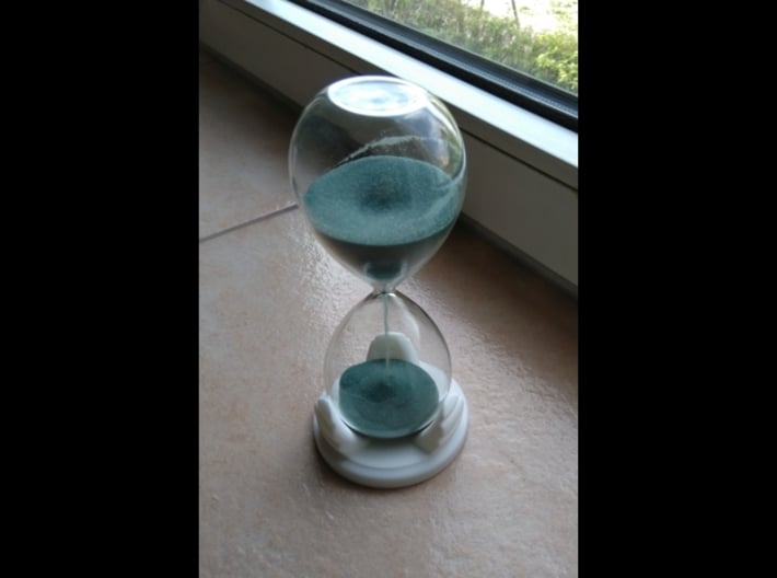 Hourglass base 3d printed 