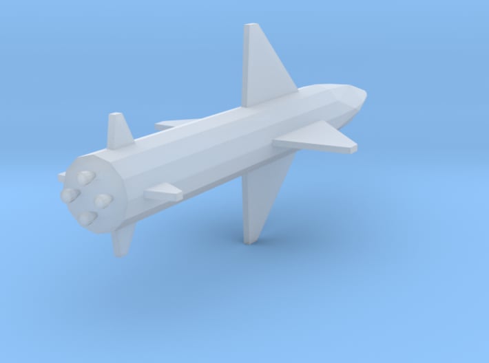 1:72 Miniature Prithvi Missile 3d printed 