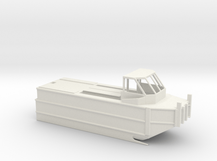 1/87 Scale Army Bridge Erection Boat 3d printed 