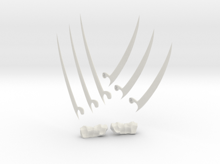 Wolf Claws 3d printed