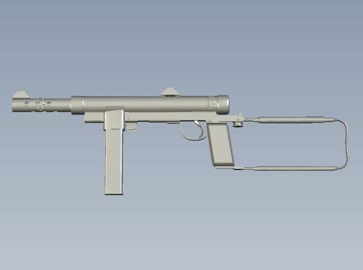 1/24 scale Carl Gustav M-45 submachineguns x 3 3d printed 