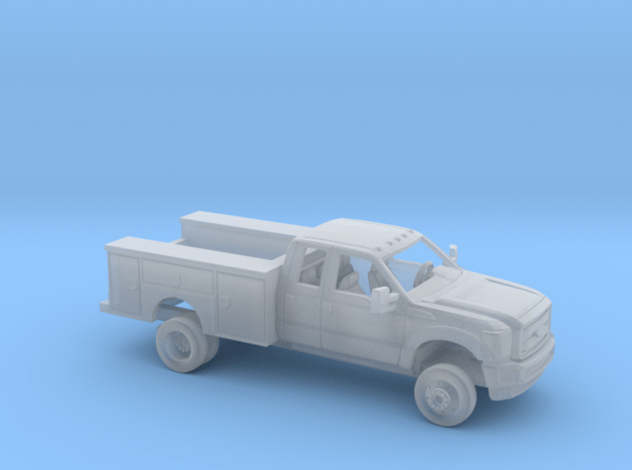 1/87 2011-16 Ford F Series Ext Cab Utillity Kit 3d printed