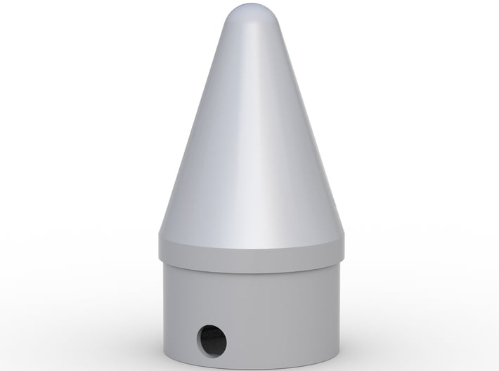 Classic estes-style nose cone BNC-20Y 3d printed