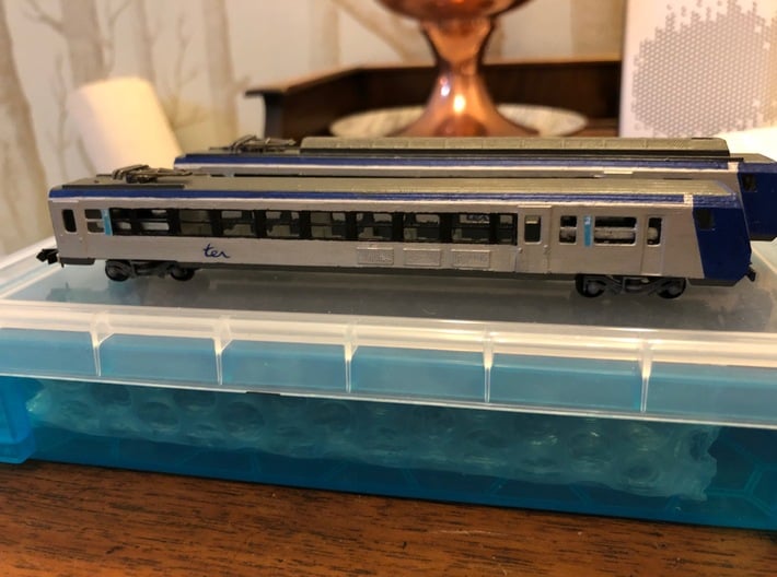 SNCF Z2 Automotrice  3d printed Test print example