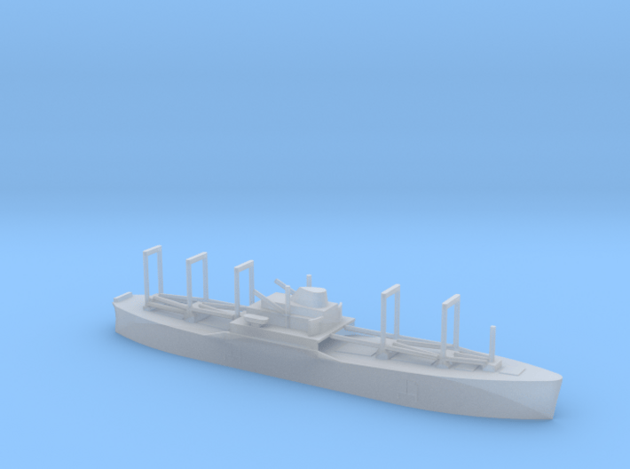 1/2400 Scale USS Comet T-AKR-7 3d printed