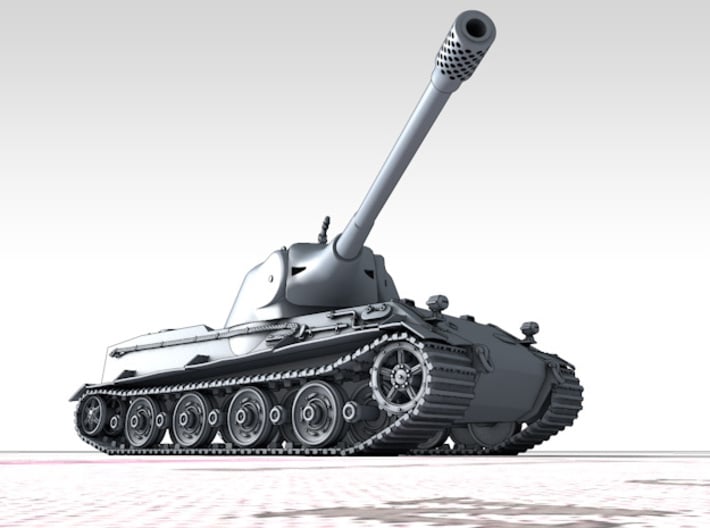 1/72 German Pz.Kpfw. Löwe VK70.01 (K) Heavy Tank 3d printed 3d render showing product detail