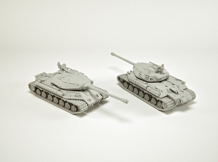 IS-4 Heavy Tank Scale (custom): 1:160 3d printed