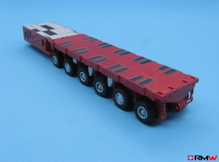 HO/1:87 spmt 6 axle with ppu 3d printed painted & assembled
