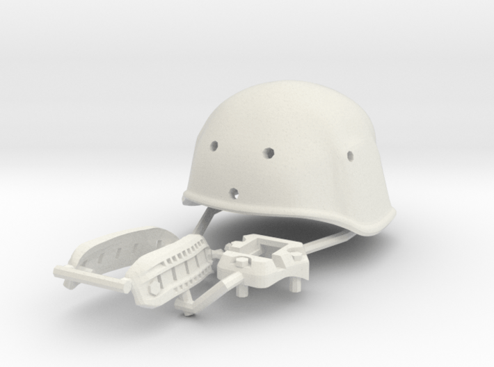 1:6 Modern helmet set 3d printed