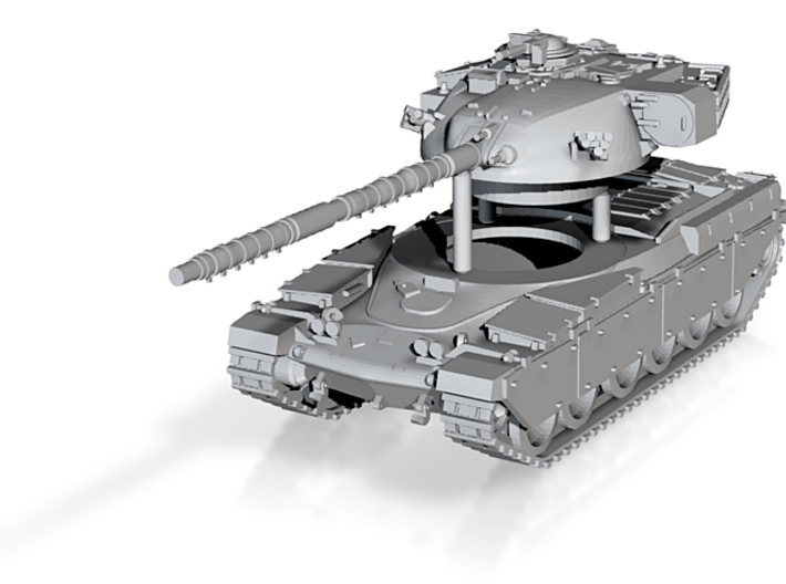 Main Battle Tank Chieftain MK6 Scale: 1:200 3d printed 