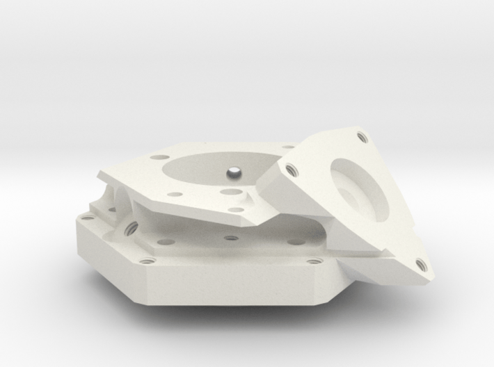 1:1 Apollo RCS Injector Housing 3d printed 