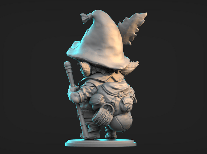 Bura, the gnome 3d printed 