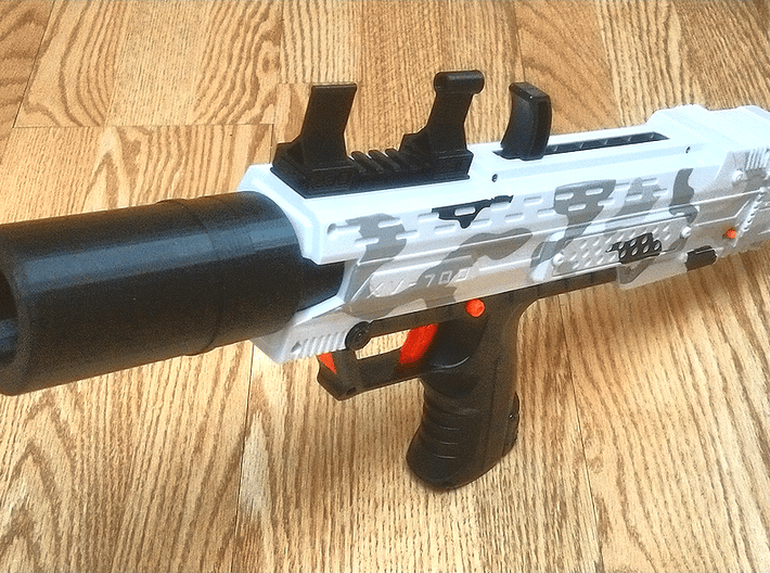 3D Printed Nerf Iron Front Sight for Nerf Dart Gun Blaster 