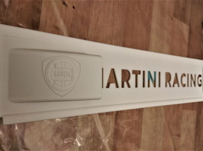 Lancia Delta 1 "Martini Racing" window Shield 4 3d printed 