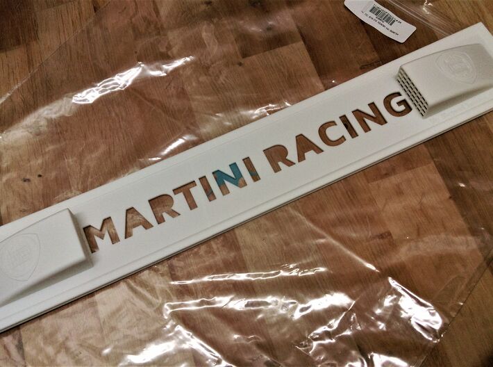 Lancia Delta 1 "Martini Racing" window Shield 4 3d printed 