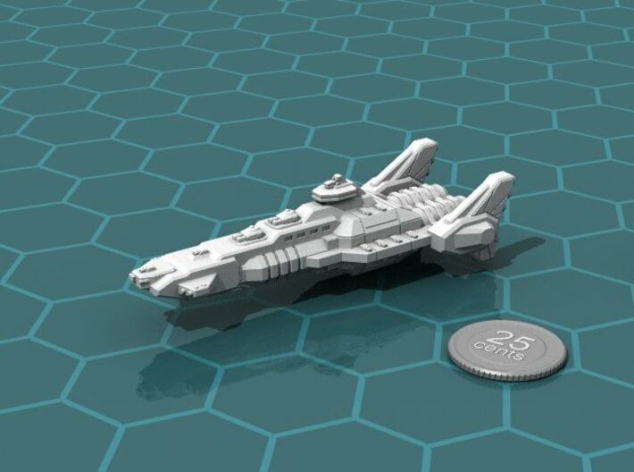 Union Battleship 3d printed