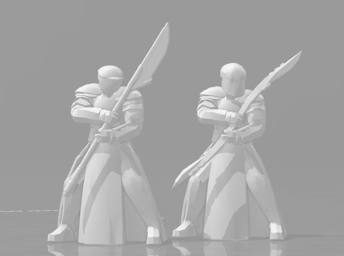 Star Wars Elite Praetorian Guard with Spear figure 3d printed 