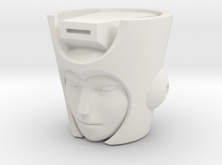 Chromia head for POTP Moonracer 3d printed 