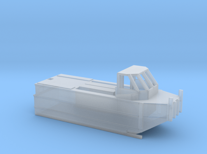 1/200 Scale Army Bridge Erection Boat 3d printed