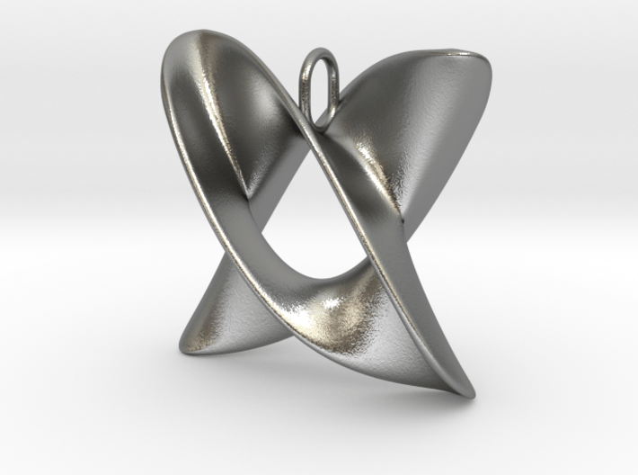 Hats - Pendant in Cast Metals 3d printed 