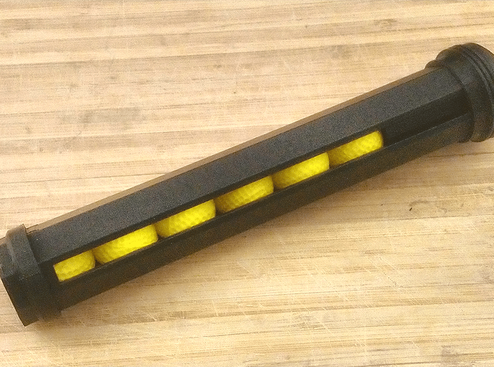 6-Rounds SpeedLoader for Nerf Rival Kronos 3d printed