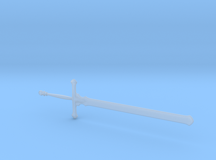 1:6 Miniature Olberic Executioner Sword - Octopath 3d printed 