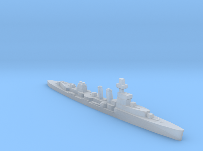 HMS Curlew 1939 1:1800 WW2 cruiser 3d printed 