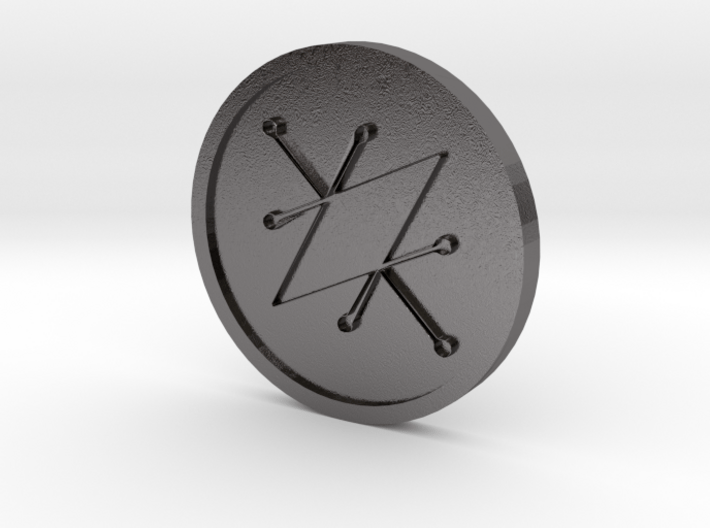 Seal of Saturn Coin 3d printed 