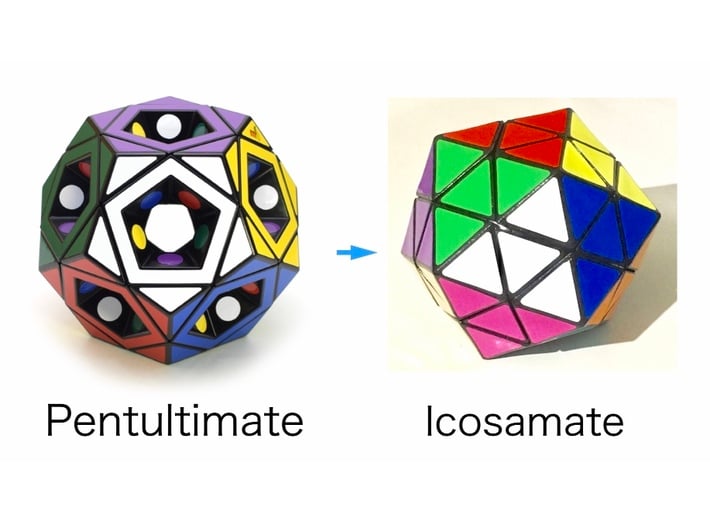 Icosamate modified from pentultimate 3d printed 