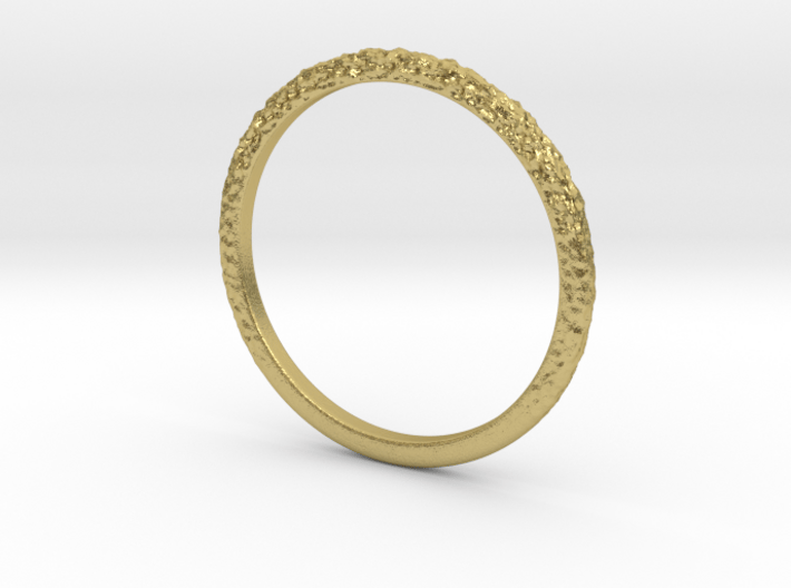 Petite Forged Ring 1.3mm 3d printed 