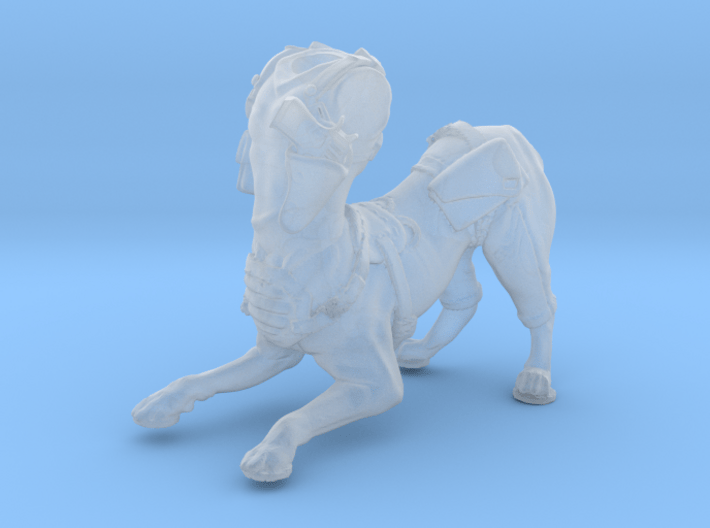 Anthropomorphic male light armor dog taur 3(HSD mi 3d printed 