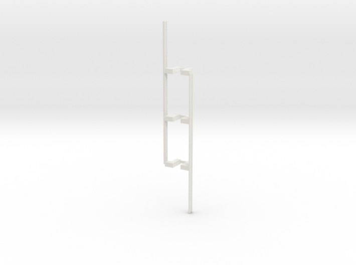 Guardrail - 3-Bay Right 3d printed Part # GR-004