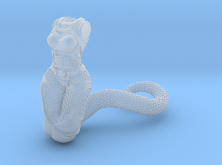 Anthropomorphic female light armor snaketaur 1(HSD 3d printed